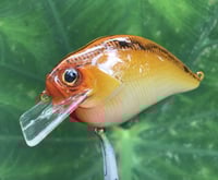Image 7 of Custom Airbrushed S-CRANK 1.5 Squarebill Crankbait  7694