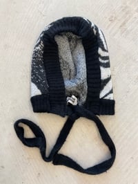 Image 5 of Merino wool bonnet hat 