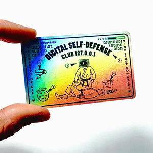 Image of Carte de membre du « DIGITAL SELF DEFENSE CLUB »