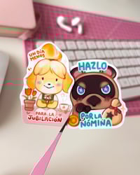 pack de stickers "el empleado del mes"