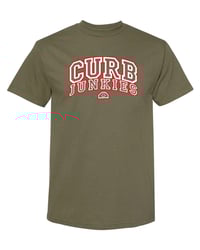 Image 1 of CJ "UNIVERSITY" T-SHIRT olive