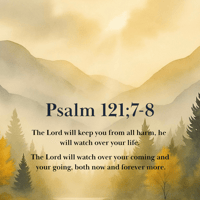 Image 5 of Coaster Set “Psalm 121”