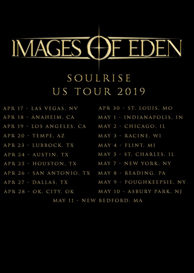 2019 Soulrise US Tour Shirt (Med - 3XL)