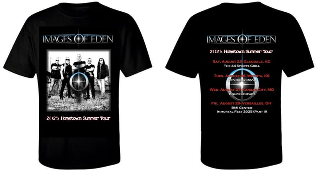 2025 "Hometown" Summer Tour Shirt (Med - 3XL)