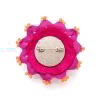 Image 2 of Frida flower brooch