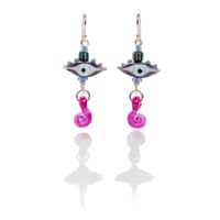 kundal eye earrings
