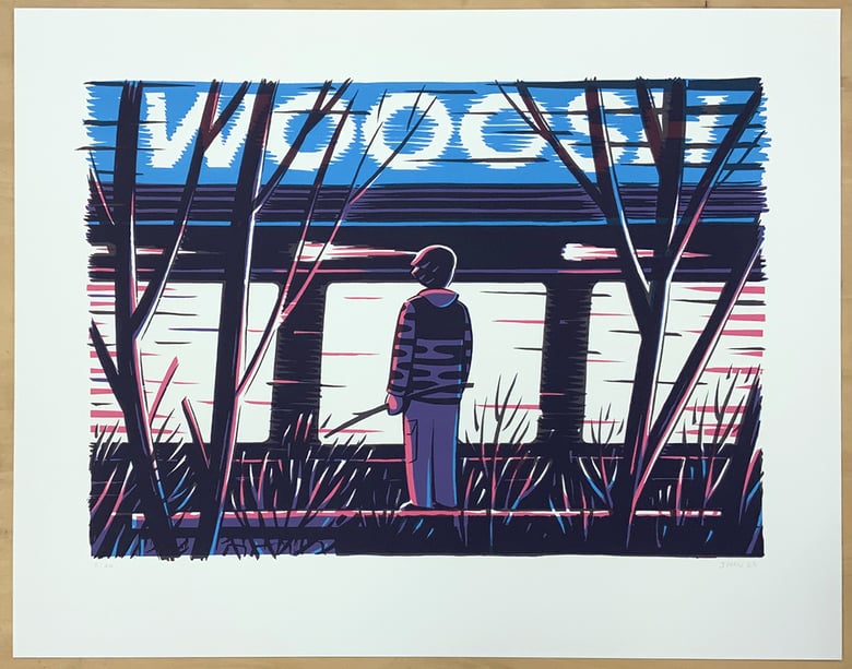 Image of WOOOSH - Screenprint