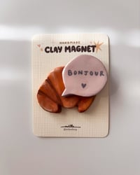 Image 2 of bonjour! - magnet