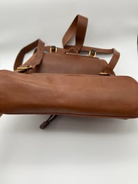 Image 12 of Gucci Bamboo Brown Leather Vintage Backpack