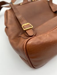 Image 16 of Gucci Bamboo Brown Leather Vintage Backpack