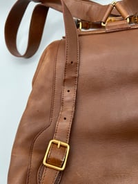 Image 14 of Gucci Bamboo Brown Leather Vintage Backpack
