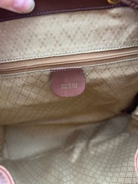 Image 21 of Gucci Bamboo Brown Leather Vintage Backpack