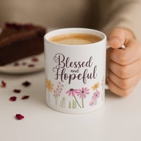 Image 2 of Mug 'Blessed and Hopeful"