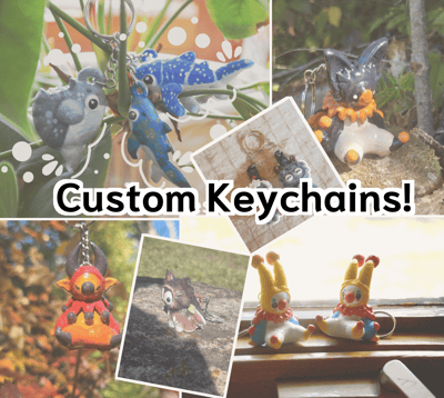Image of Custom handmade keychain