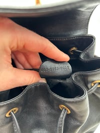 Image 20 of Gucci Bamboo Tassel Oval Mini Backpack Black