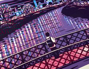 Image of CROSSING - Screenprint
