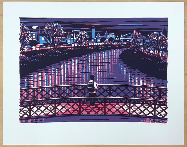 Image of CROSSING - Screenprint
