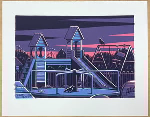 Image of MIDNIGHT PARK - Screenprint