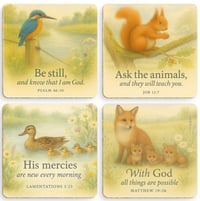 Image 1 of Coaster set 'Ask the animals'
