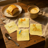 Image 2 of Coaster set 'Ask the animals'