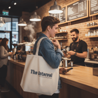 Image 1 of The Interval Eco Tote Bag