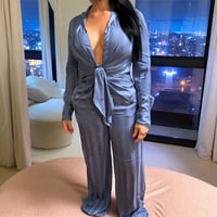 Image 1 of CHOOSY- JumpSuit Slate Blue 