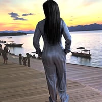 Image 3 of CHOOSY- JumpSuit Slate Blue 