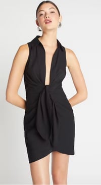 CHOOSY- Cocktail Dress Short Sleeve- Black