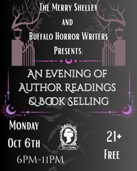 Image 1 of Merry Shelley + Buffalo Horror Event