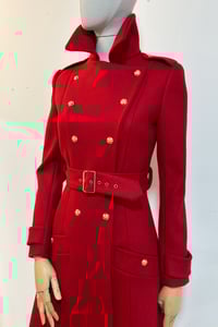 Image 2 of Wool Military Great Coat