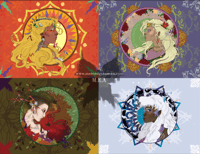 Image 1 of The Four Seasons Goddesses Prints