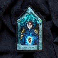 Image 1 of Emet-Selch/Hades 45x70mm Glitter Holo Vinyl Sticker