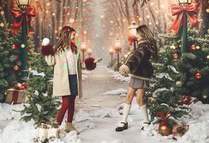 Image of Limited Edition, Outdoor Snowy Christmas Lane, Sunday November 2nd $375 ($100 deposit)