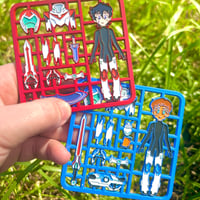 Image 1 of Pop-Out Paladin Large Enamel Pins 