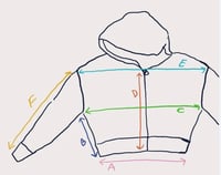 Image 3 of “Garden Thoughts” hoodie jacket XL