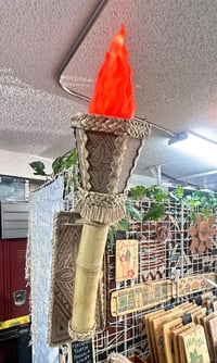 Image 2 of Wall Torch Lamp - Choice of Light only or Light with Bluetooth Speaker