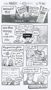 Image 1 of NEW! Daily Comic 9/30: Energy Shift