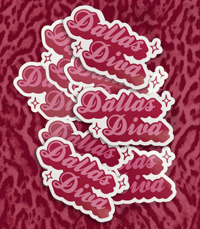 dallas diva stickers
