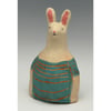 Little Bunny Bust in Turquoise