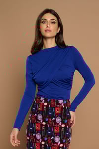 Image 3 of Top diva azul de Minueto