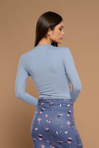 Image 4 of Top Belina gris de Minueto