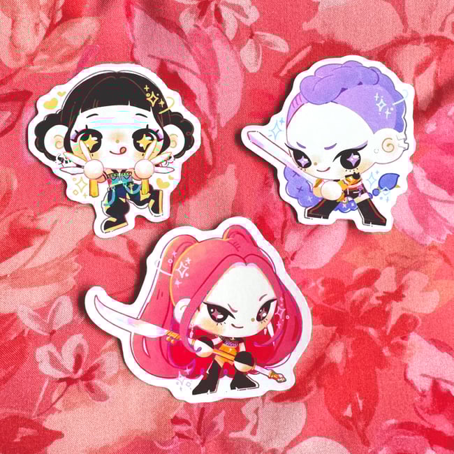 Kpop Demon Hunters Vinyl Stickers