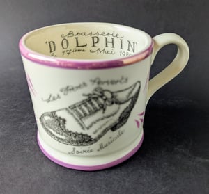 Shoe and volcano mug