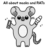 All About Masks and RATs Zine - Digital Download