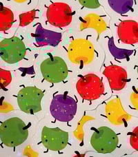 Image 3 of Rainbow Junimo Stardew Vinyl Sticker