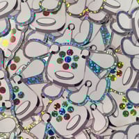 Image 2 of Retro iDog - Cute Nostalgic Vinyl Sticker