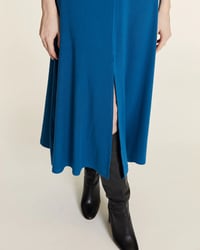 Image 1 of Falda canalé azul de Pepaloves