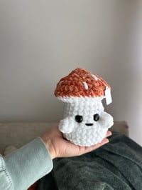 Image 1 of Crochet Orange Mushroom 