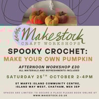 Image 1 of Spooky Crochet: Make your own pumpkin 🎃 