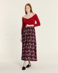 Image 4 of Body con fruncido rojo de Pepaloves